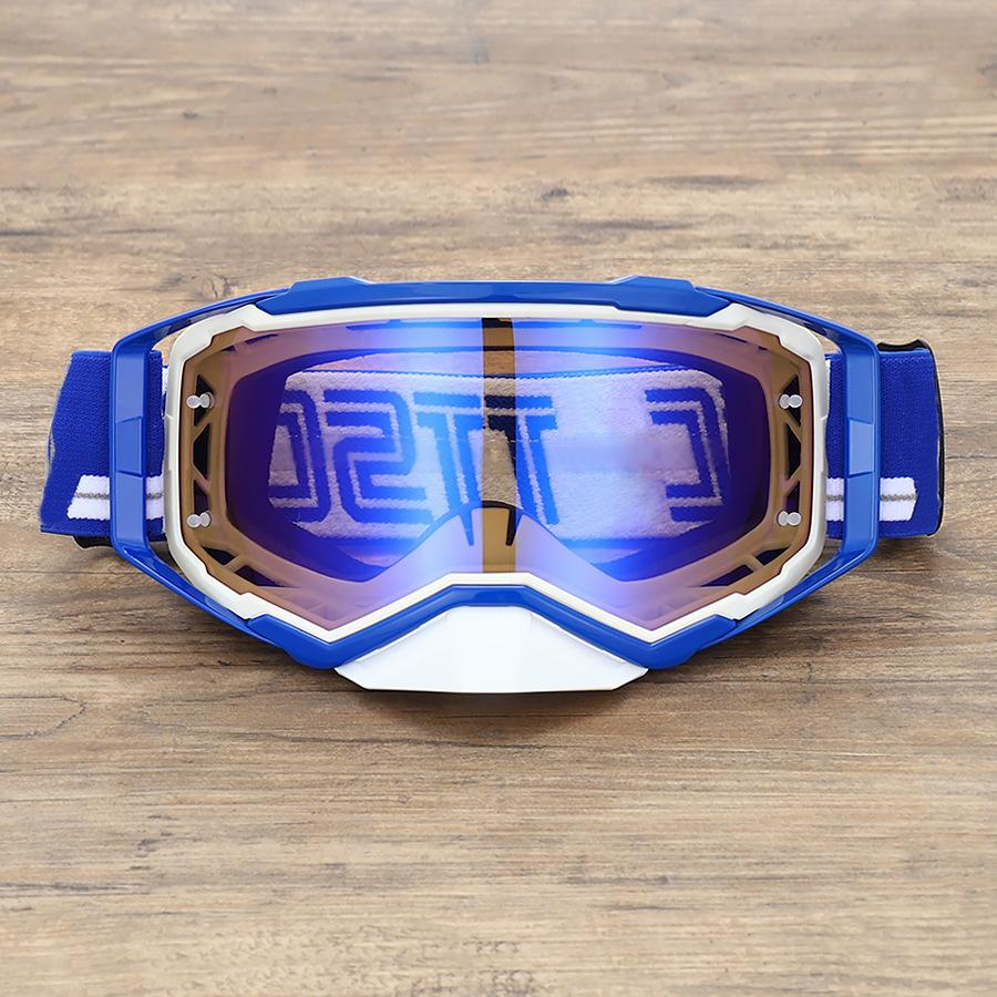 Motorcycle goggles for outdoor riding, windproof, sandproof, dustproof helmet goggles, sports glasses
