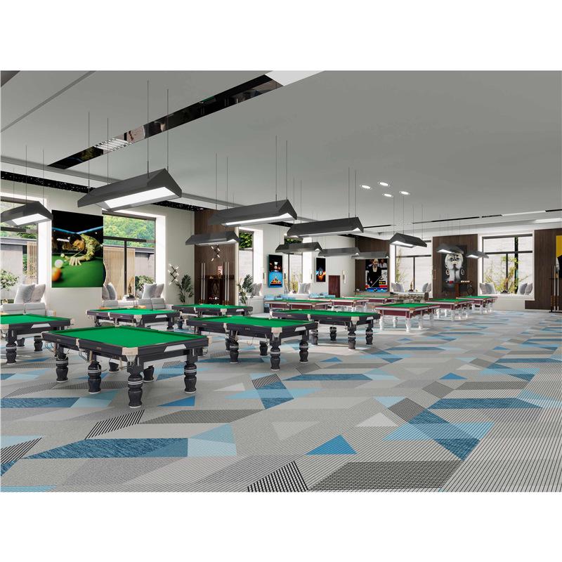 Billiard Hall Nylon Carpet: Waterproof, Fireproof, Full Coverage for Commercial Use