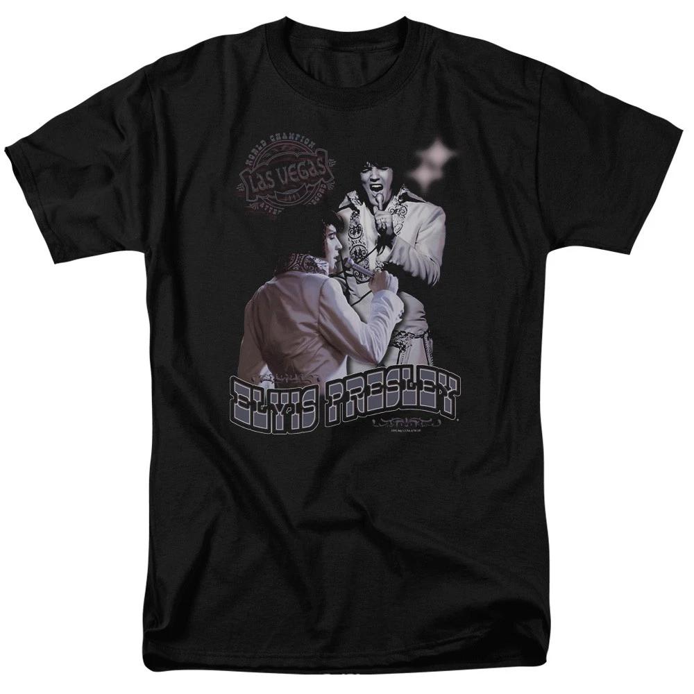 Elvis Presley - Violet Vegas - Unisex Short Sleeve Children s T-shirt - Black 130
