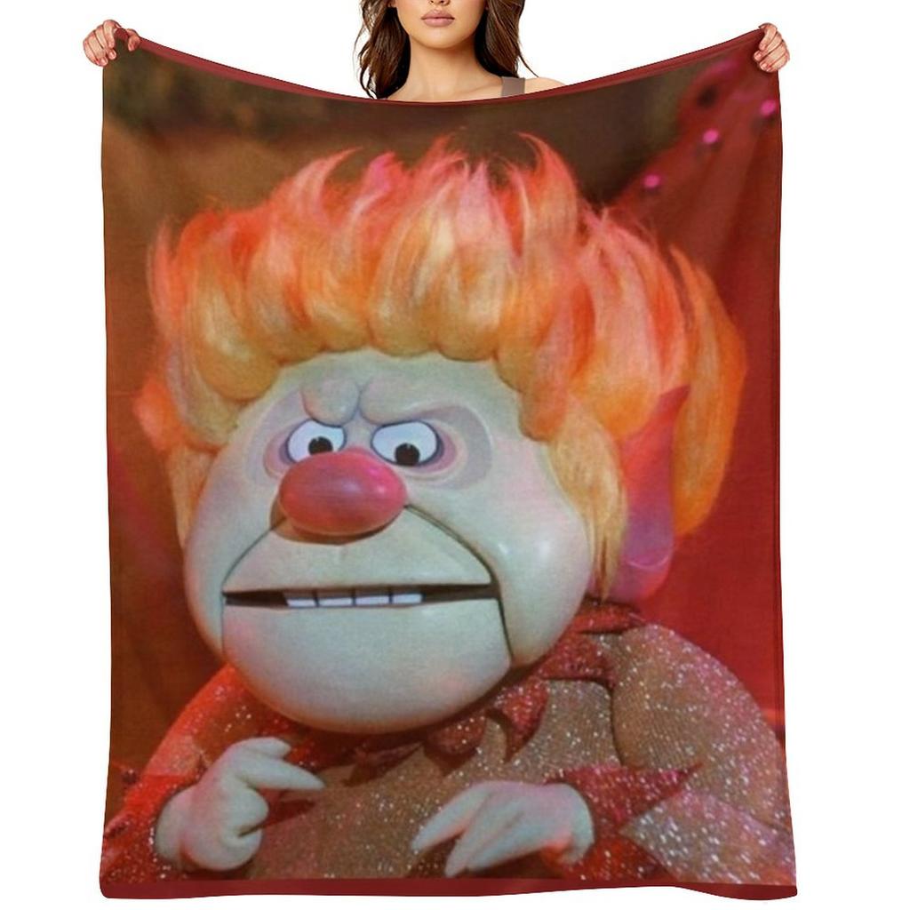 Heat Miser Throw Blanket Sofa Quilt Decorative Sofa Flannel Fabric For Baby Blankets