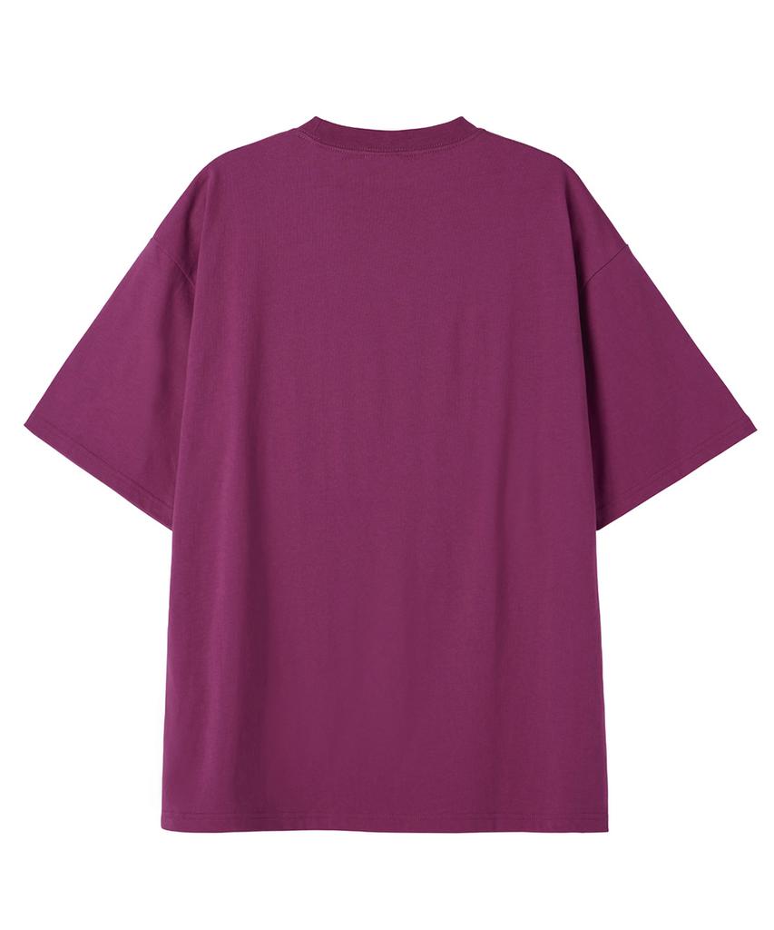 URBANAGE Take It Funny 053 Oversized Short Sleeve_Magenta Pink