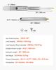 1 Pair 18-60 in Soft-Close Drawer Slides Ball Bearing Full Extension
