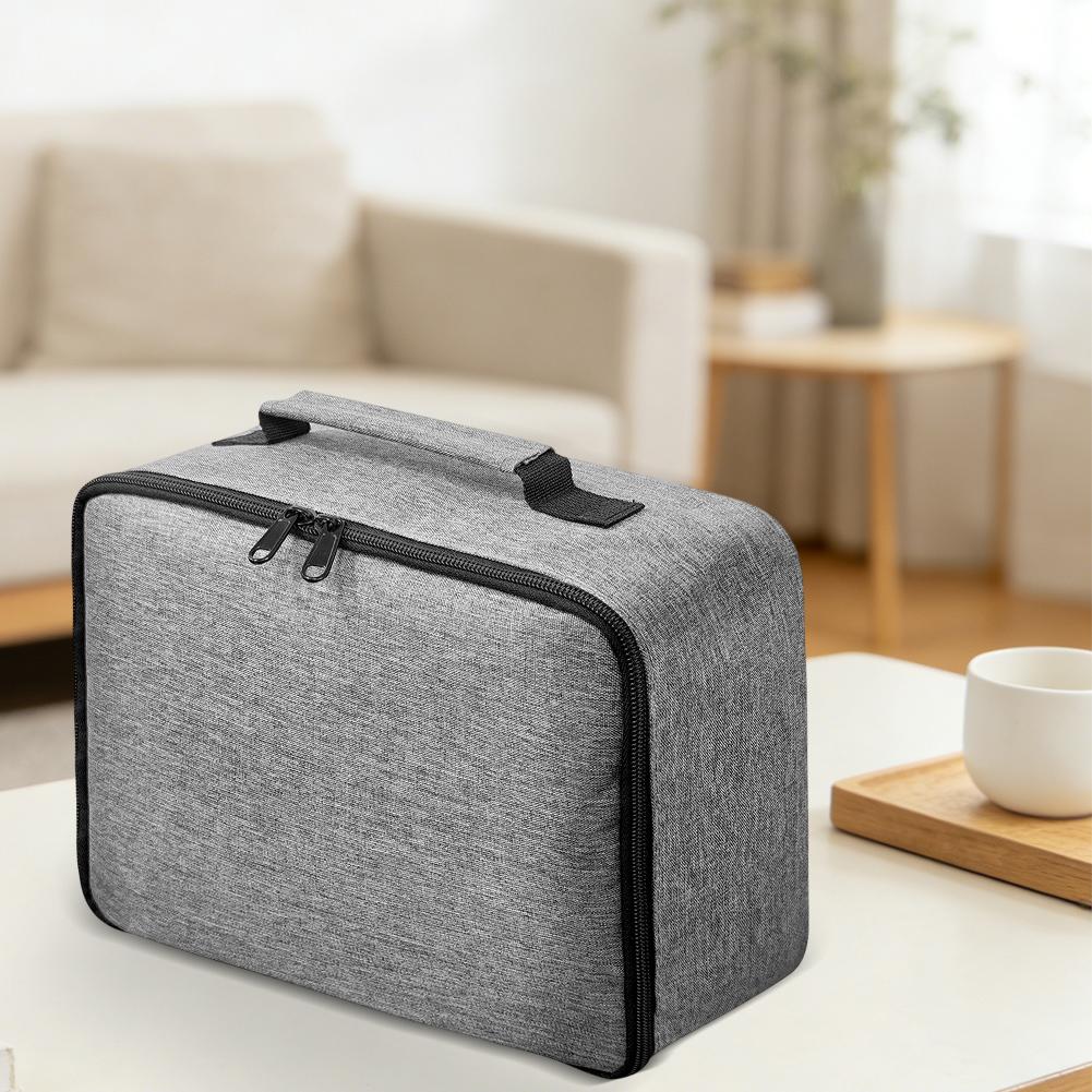 Projector Storage Bag 13*23*28cm For HAPPRUN For TMY For PANSEBA For EAZZE For Mini Projector Case Storage Case With Compartment