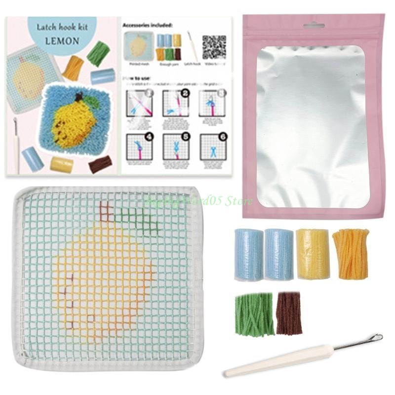 24TE Latched Hook Kits Embroidery Kits Crochet Kits Latched Hook Kits