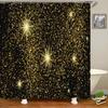 Golden Fantasy Colorful Print Shower Curtain Waterproof Polyester with Hook Bathroom Curtains Home Decoration 3D Shower Curtain