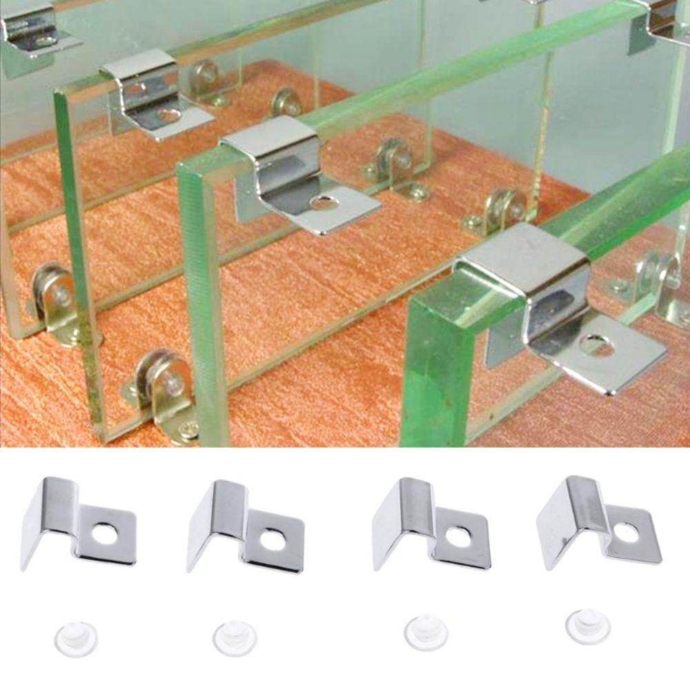 Accessories Replacement Aquatic Pet Supplies Aquariums Lid Support Fish Tank Brackets Glass Lid Clips Glass Cover Holders