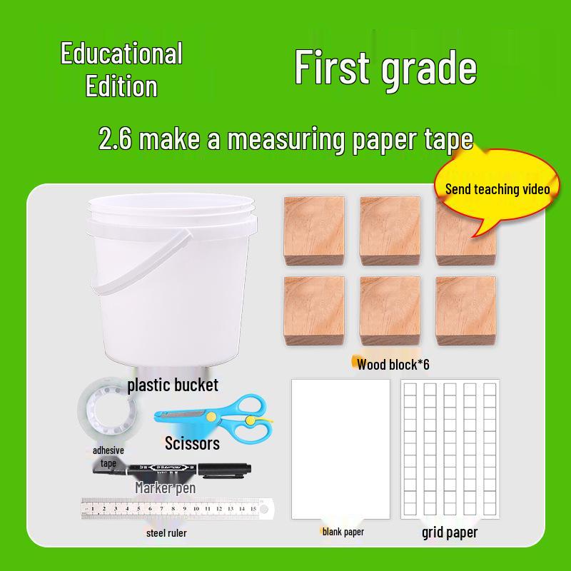 

Набор для научных экспериментов для начальной школы, 1 класс: Измерительная бумажная лента