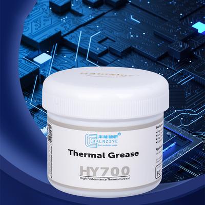 Pasta térmica plateada de 100 g, grasa de silicona de alto rendimiento, grasa de transferencia de calor para CPU, consolas, tarjetas gráficas y portátiles.