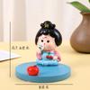 cute mobile phone holder creative cute animal cartoon mobile phone holder girl heart resin gift lazy support frame ornament