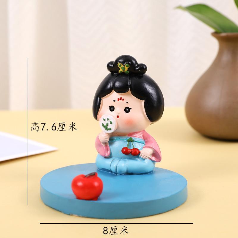 cute mobile phone holder creative cute animal cartoon mobile phone holder girl heart resin gift lazy support frame ornament