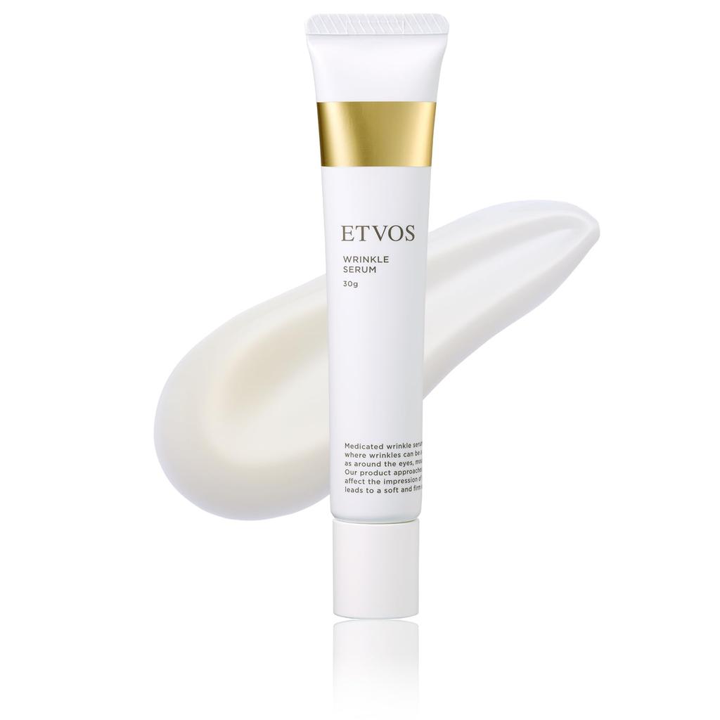 ETVOS Medicated Wrinkle Serum Wrinkle Reducing Serum for Sensitive and Human Ceramides (Quasi-drug) 30g, Skin, Niacinamide, Panthenol,