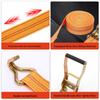 5cm Double Hook Ratchet Tie-Down Strap for Cargo Trucks