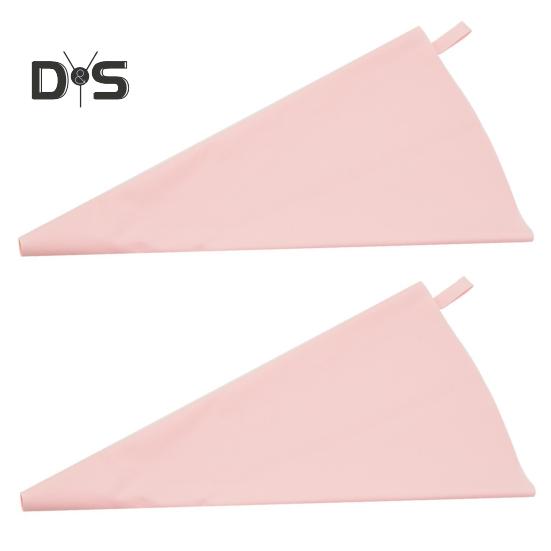 2ks silikonová poleva Cukrářské sáčky Hladký vnitřek Snadné zmáčknutí Opakovaně použitelný krémový sáček Zdobení košíčků Nástroje na pečení