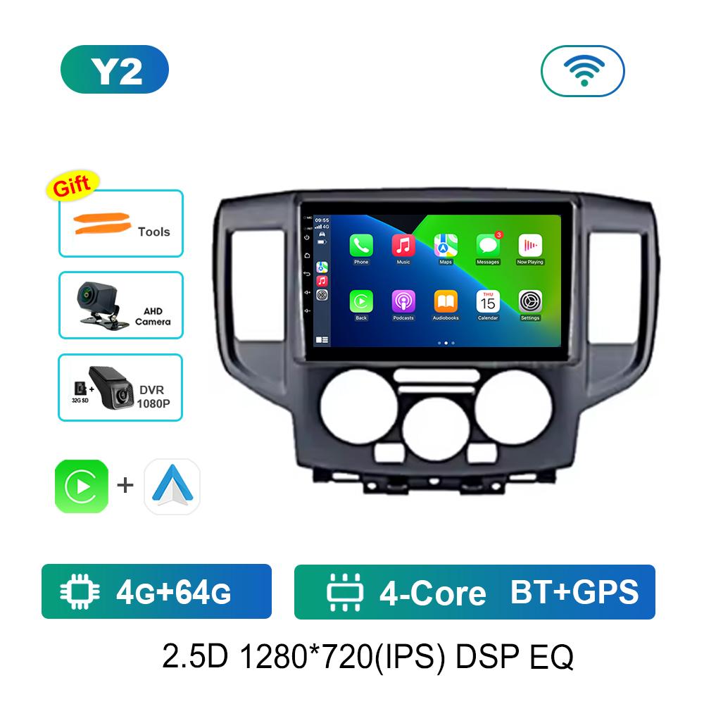 9'' for Nissan NV200 2011 2015 - 2018 Android Car Radio Multimedia Player DSP Stereo WiFi GPS Navi Carplay IPS Screen Auto Tools