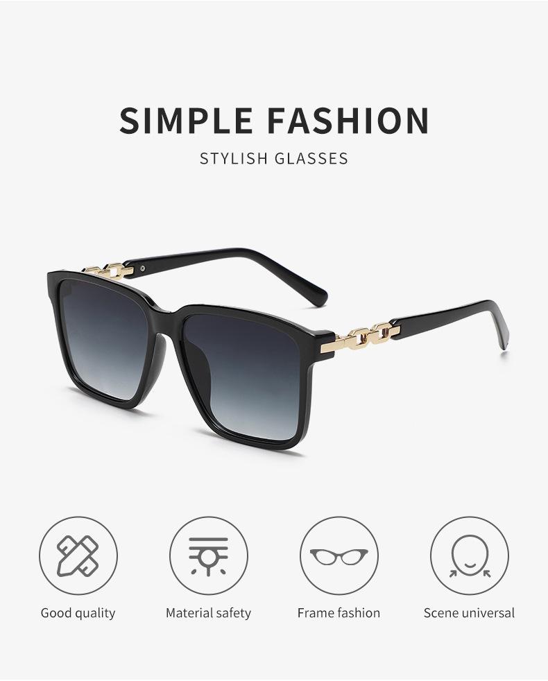 Xiaomi Women Square Gradient Sunglasses Luxury Style UV400 Anti-UV Outdoor Shades Female Eyewear