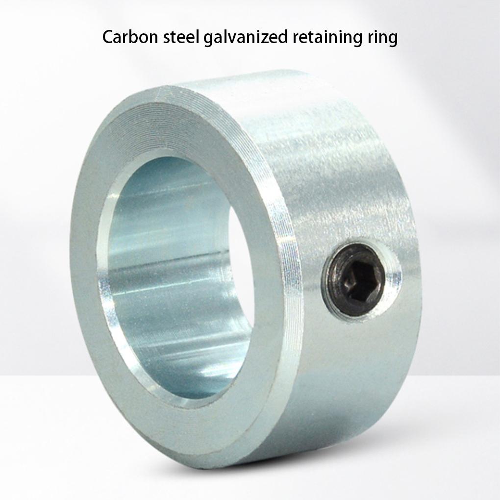 4 sztuki Niezawodne i szerokie zastosowanie Pierścienie ustalające do uniwersalnych śrub ograniczających dokręcanie srebrne GDTG=20-32-14