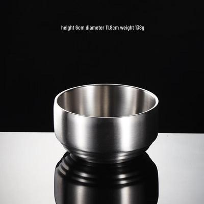 ZISIZ Edelstahl Kinder Schüssel Set