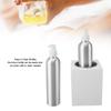 Massage Oil Heater Professional Single Bottle Quick Heating Lotion Warmer with 2pcs Aluminum Bottles Massage Oil Warmer