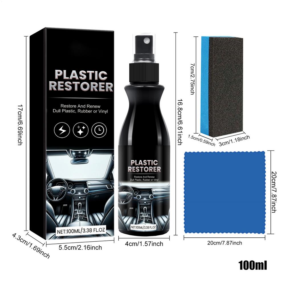 

Coating Agent Spray 100ml Safety Car Coating Agent Spray Multifunctional Effective Coating Supplies For Car Maintenance