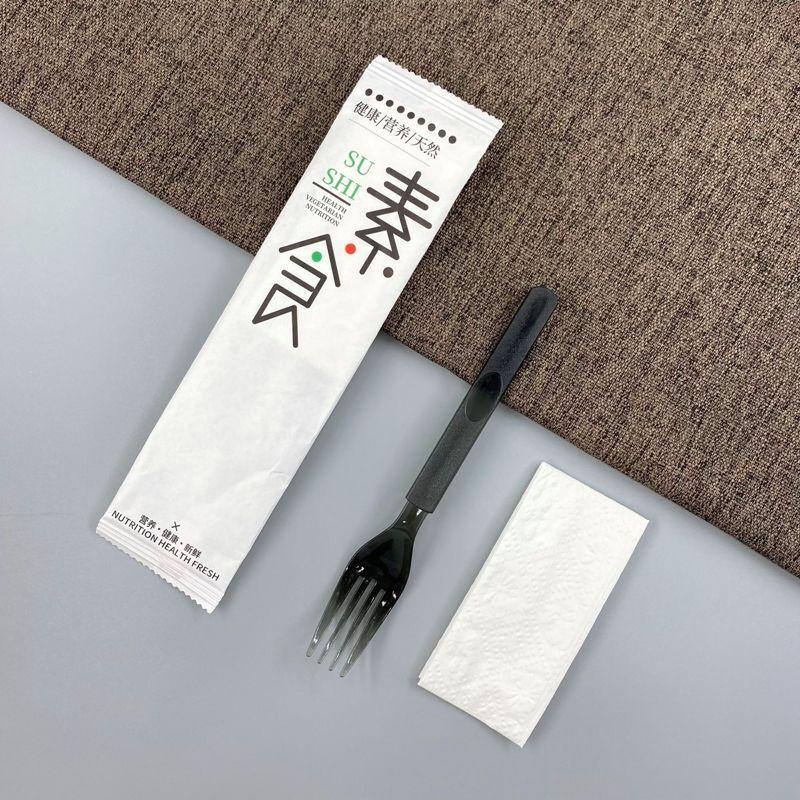 Disposable Thickened American Cutlery & Napkin Sets