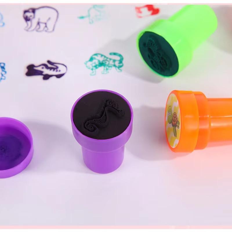 MINISO Mickey Mouse Stamp Party Favor Minnie Mouse Donald Duck Seal for Kid Birthday Party Decoration Giveaway Souvenir Gift