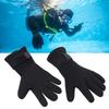 2 Pcs Diving Gloves 5MM Comfortable Non Slip Thickened Warm Wear Resistant Handguard Diving Gloves