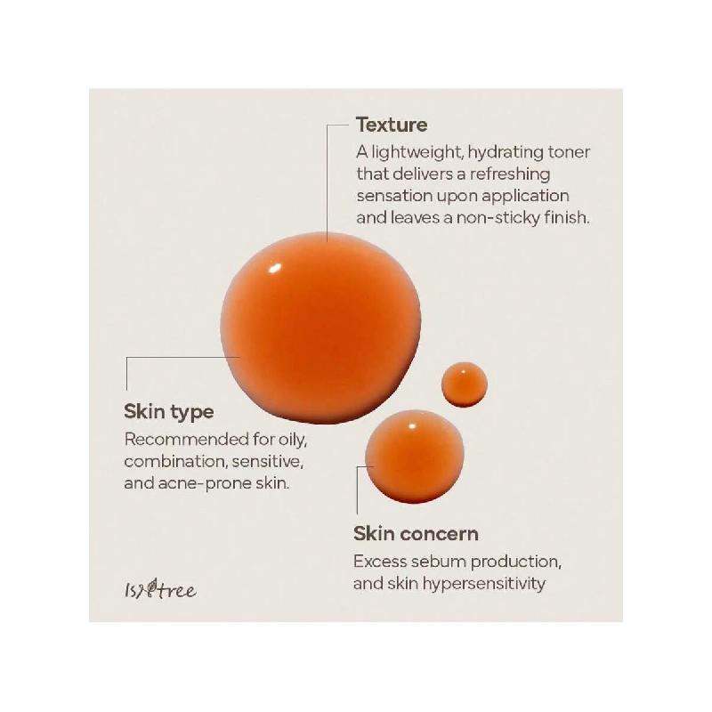 Isntree Green Tea Fresh Toner 200ml | Korean Skincare | Toner For Oily Skin | Sebum Control | Hydrating And Refreshing