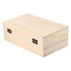 Wooden Storage Box Storage Wooden Box 1PC Decorated
