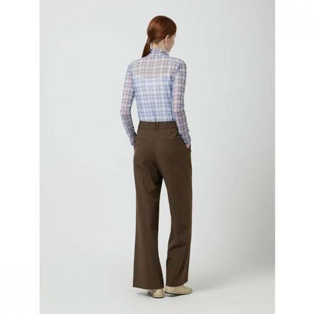 Cc Collect Wool Blend Wide Trousers C253msa001