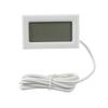 LCD Digital Thermometer 1m/2m for Freezer Temperature 50~110 Degree Refrigerator Embedded Thermometernd Outdoor Waterproof Probe