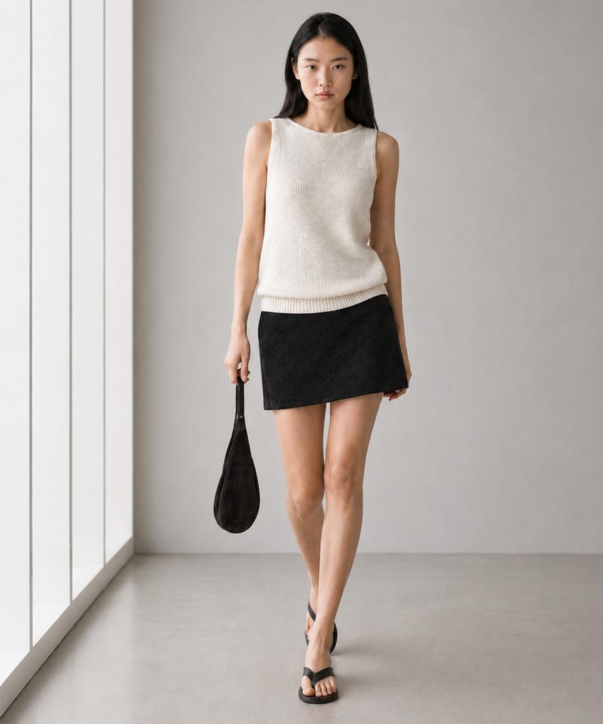 KIMDOH Noma Knit Top - Black