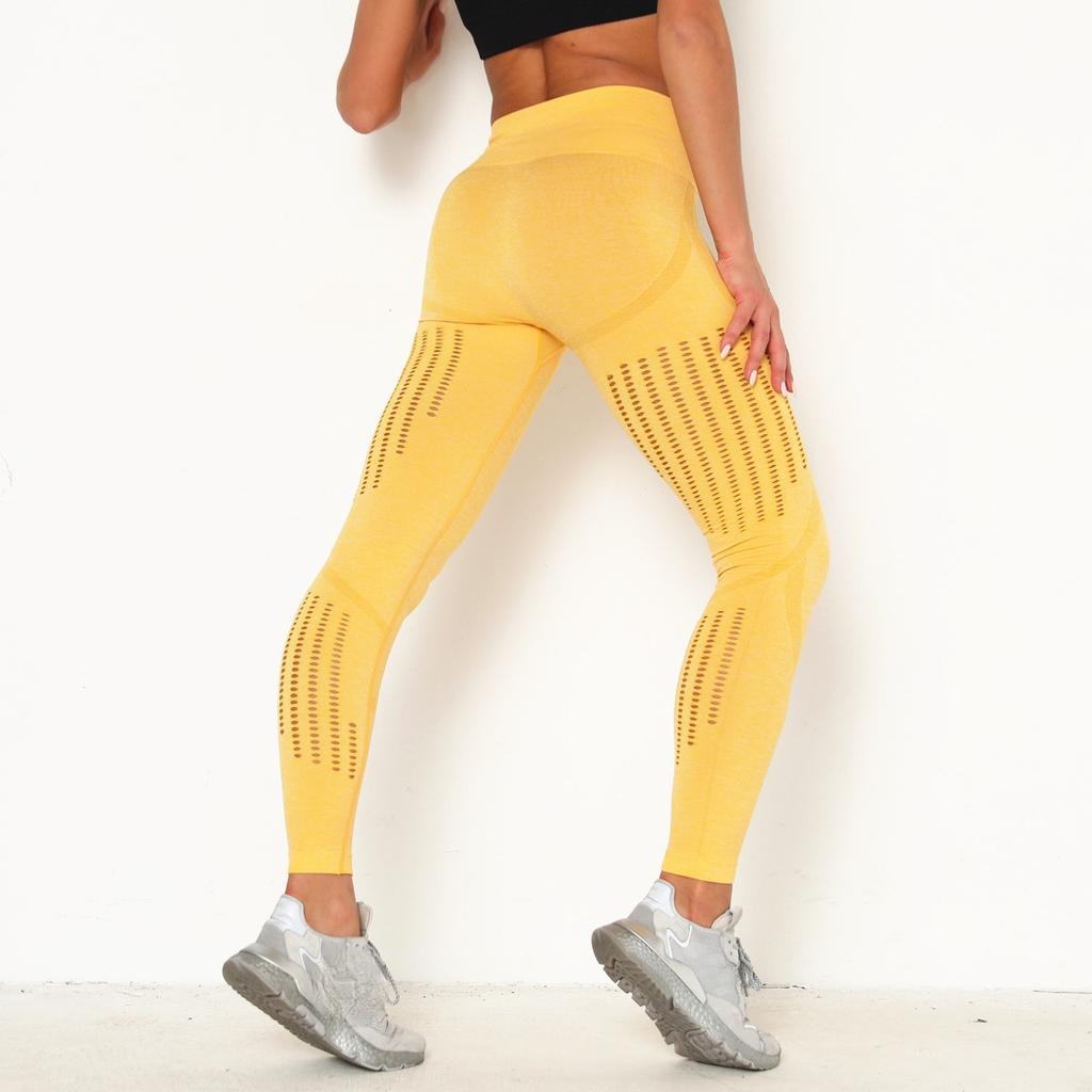 Leggings sexis de cintura alta para mujer, mallas sin costuras, mallas caladas de cintura alta para mujer, mallas de levantamiento de cadera