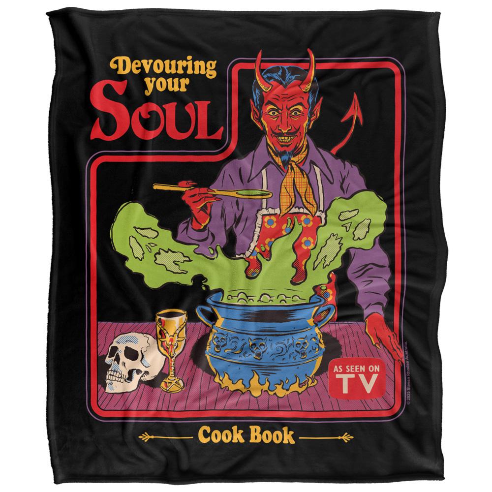 Steven Rhodes Devouring Your Soul Soft Touch Blanket