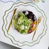 Trendy Vintage Embroidered Placemat Flower Shaped Cotton Dining Table Mat Dust Cover Cloth Coffee Machine Table Place Mat