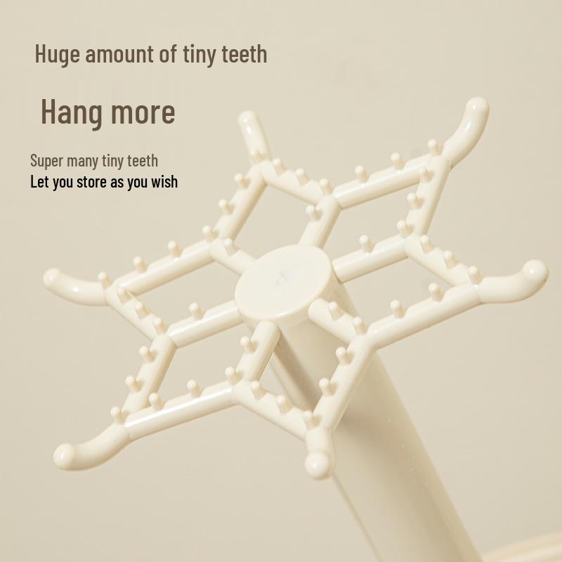 Przezroczysty obrotowy stojak ekspozycyjny na pluszowe zabawki, szmaciane lalki i figurki akcji