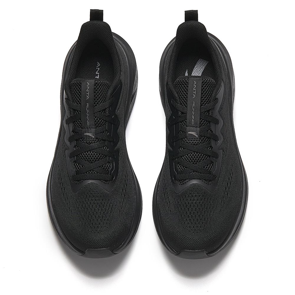 New Anta Anti-Slip And Wear-Resistant Breathable Low-Top Casual Running Shoes Men's Black 912515514-5