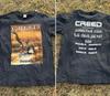 Creed Band Argilla Umana 2 lati nero manica corta T-shirt Remake Uomo Donna Unisex T-shirt