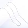 Classic Stainless Steel Link Cable O Chain Necklace for Women Men Choker on the Neck Collarbone Jewelry Accessories DIY Gift