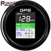 85MM Car Boat Gauge GPS Speedometer With GPS Antenna TFT Screen Waterproof Speed Meter SOG COG TRIP ODO Voltmeter 9-32V