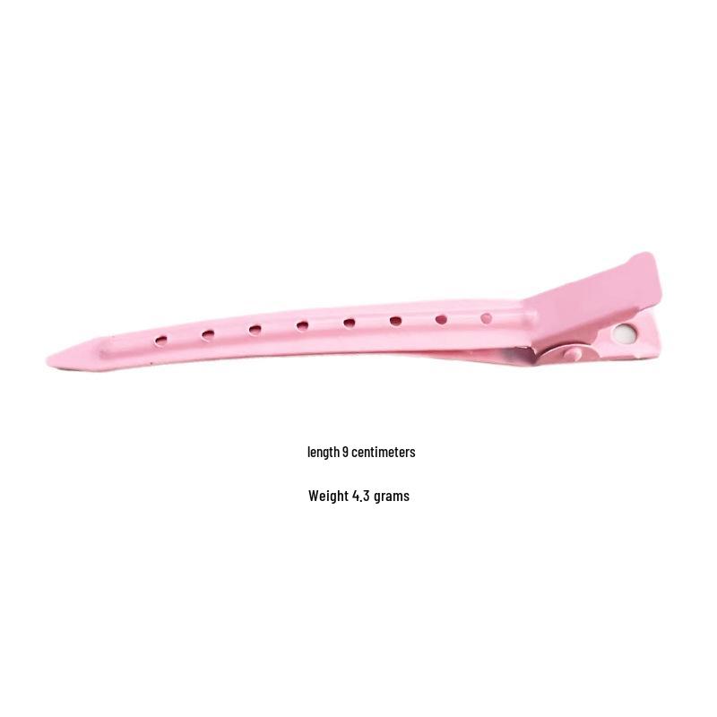 Pointed Tip Hair Styling Clip - Metal, Volumizing, Electroplated