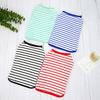 Dog Vest Stripe Design Two-legged Dog Cloth Sleeveless Soft Vest for Pet