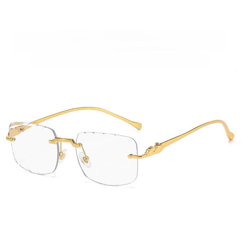 Leopardo Square Sunglasses For Men And Women With Metal Frame And Pc Lenses For Travel