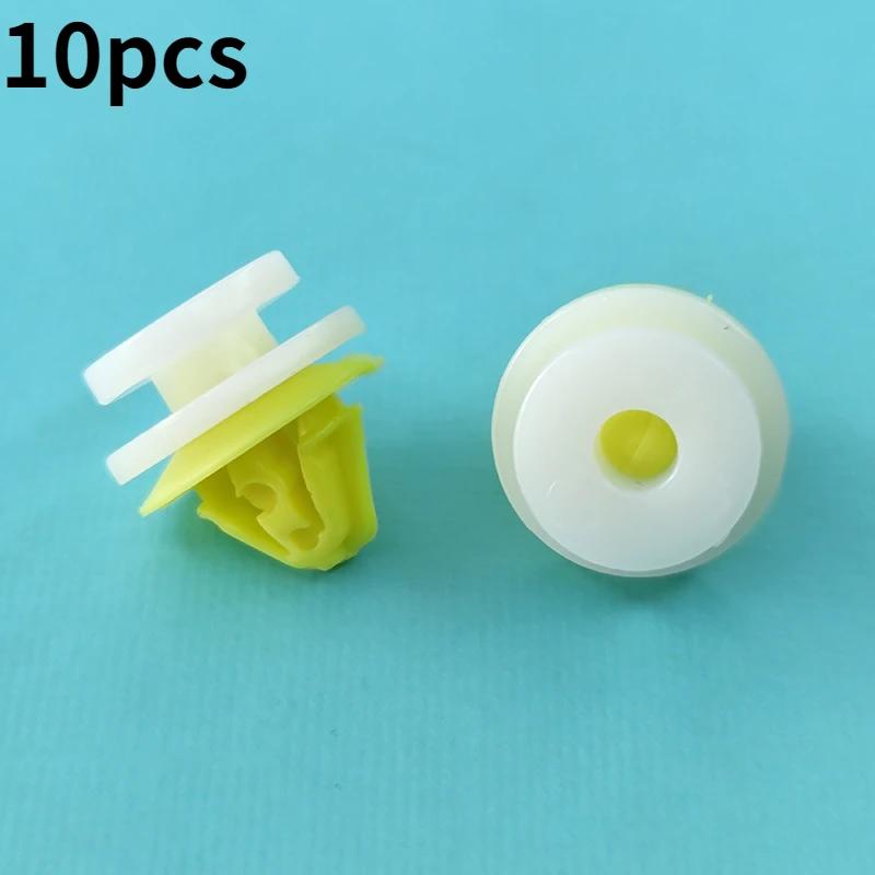 10/20x Крепежные клипсы для обшивки дверной панели автомобиля, пластиковые заклепки для багажника, крыши для Vauxhall Opel Vivaro Movano astra zafira ignia corsa d 10PCS