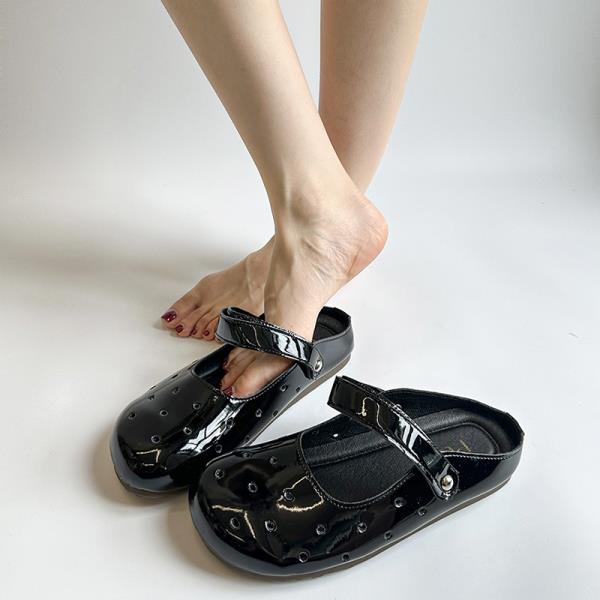 Fashion Slippers Casual Shoes Slipers Women Platform Slides Cover Toe Luxury 2025 Silver Summer Female Shoes Slippers Casual Slides Cove
