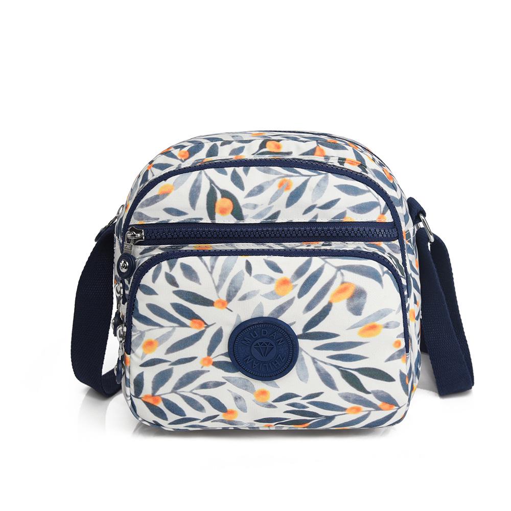 Универсальный женский многослойный кросс-боди рюкзак из нейлонового холста 2025 года