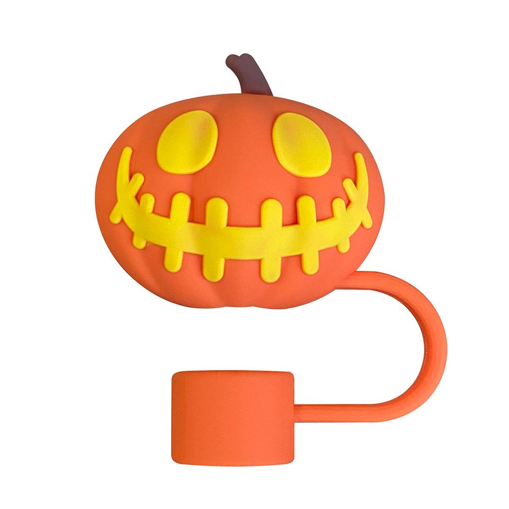 Halloween Stanley Straw Lid with 10mm Halloween Sleeve and Dust Plug