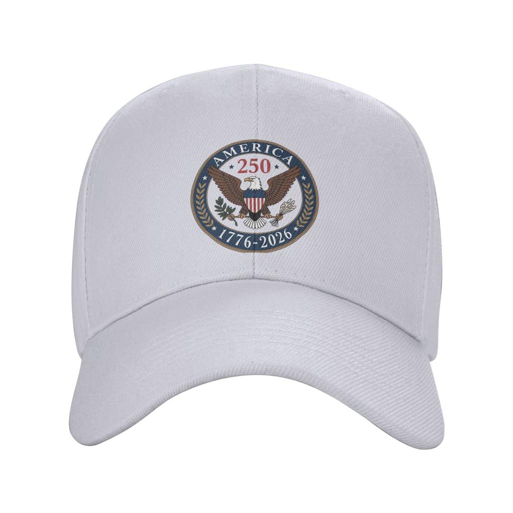 America  Year Anniversary  Cap Unisex Summer Wear  Snapback Cap Adjustable
