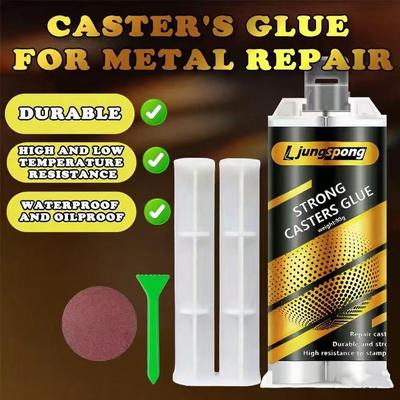 90g High Temperature Metal Repair GlueAB Glue Strong Cold Welding Glue Magic Plastic Repair Casting Adhesive Agent Weld Tools
