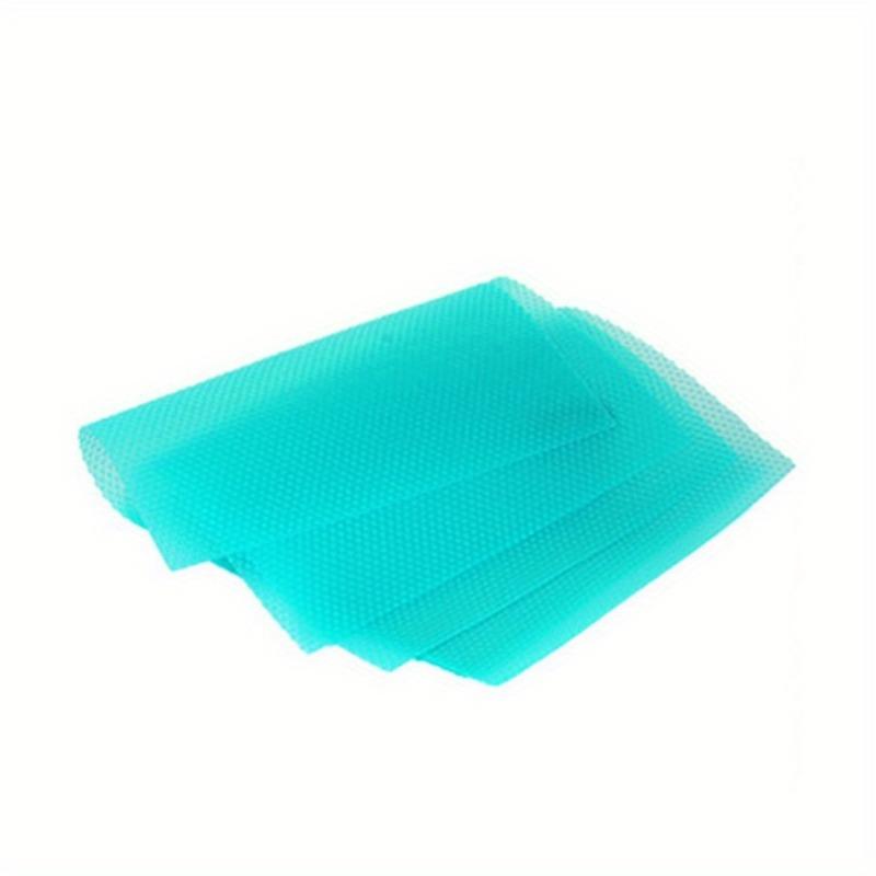 4PCS Refrigerator Pad Antibacterial Antifouling Mildew Moisture Absorption Pad Refrigerator Mat Pad