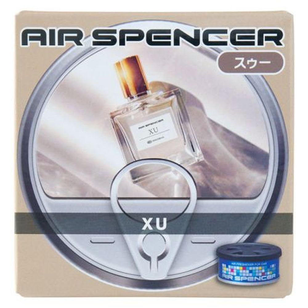 Air Spencer Eikosha Bil Luftfrisker Air Spencer AS Stativ Parfyme Musk og Woody Sue Patron, Type, Påfyll, Type, Duft, 40g, A25,